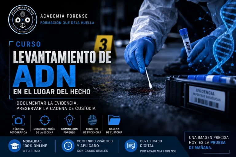 Curso de Levantamiento de Muestras de Adn